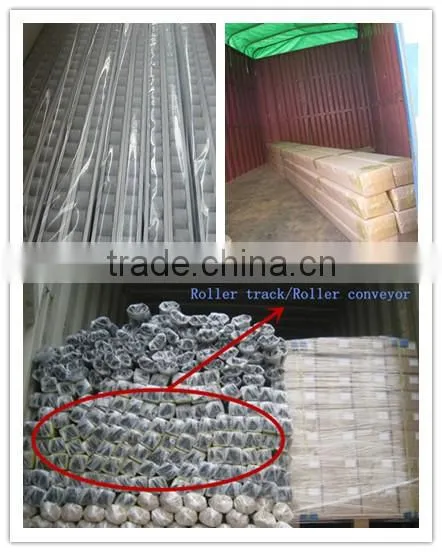 JY-2045E|Aluminum alloy track conveyor|Embossing sliding wheel rail|Cold rolled flow track