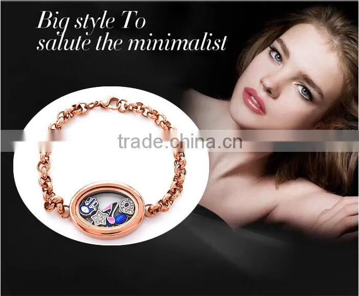 2016 Custom Latest Popular At High Quality Hip Hop Bracelet Lockets Wholesale