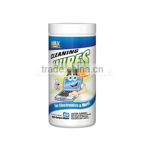 Professional Formular Screen Cleaning Wipes Pre-Moisted Electronic Tissues