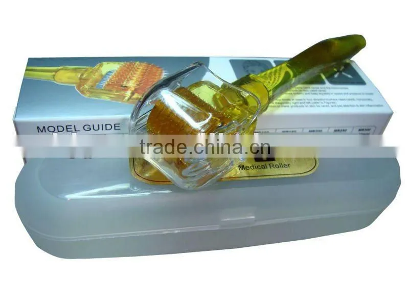 professional titanium face derma roller/micro needle roller for scar removal