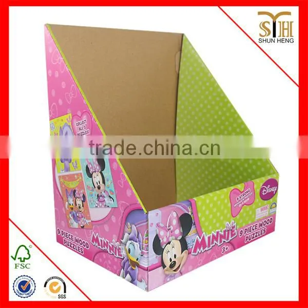 Factory fashion watches shadow box display paperboard display boxes