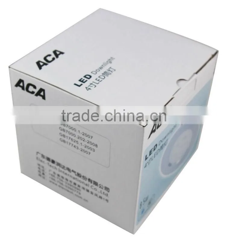 LED downlight paper packaging box