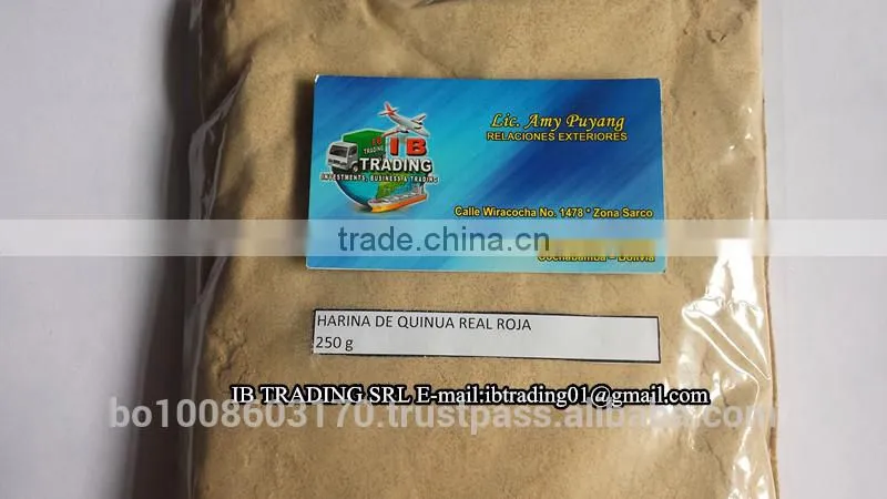 organic royal red quinoa flour