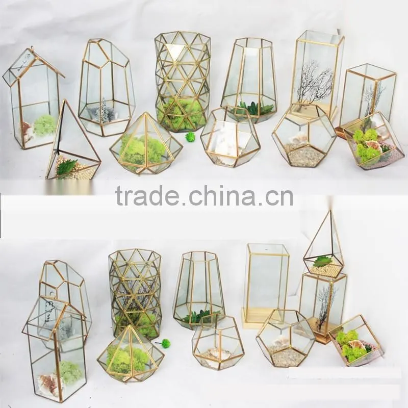 OEM customized black bronze copper rose silver gold red brass Chocalate Jar Gifts Tin glass wedding diamond candy boxes