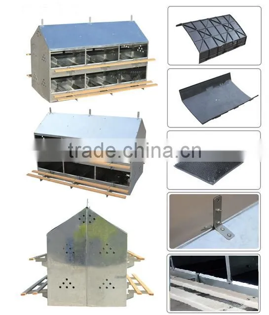 Goldenest Poultry equipment Cheap Price 24 Metal Chicken Nesting Laying Boxes For Hens House