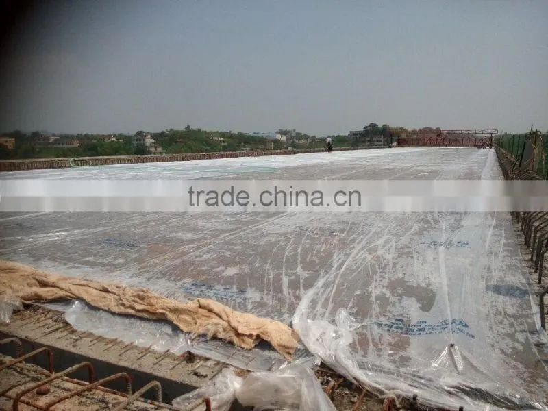 Saving water Concrete curing film