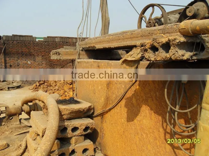 Biogas desulfurization used in iron oxide desulfurizer