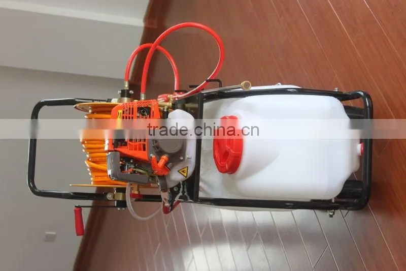 50L Gasoline Engine Powered Garden Sprayer With Long Hose Agricultural Gasoline Sprayer