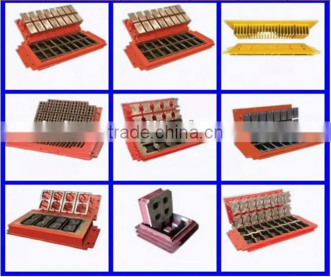 Factory price !!Vlais fully Automatic Cement Block Making Machine QT6-15 for making hollow blocks