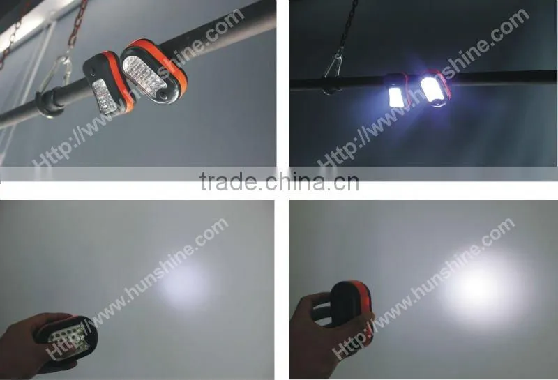 new abs hook magnetic heavy duty led work light with 24+3led