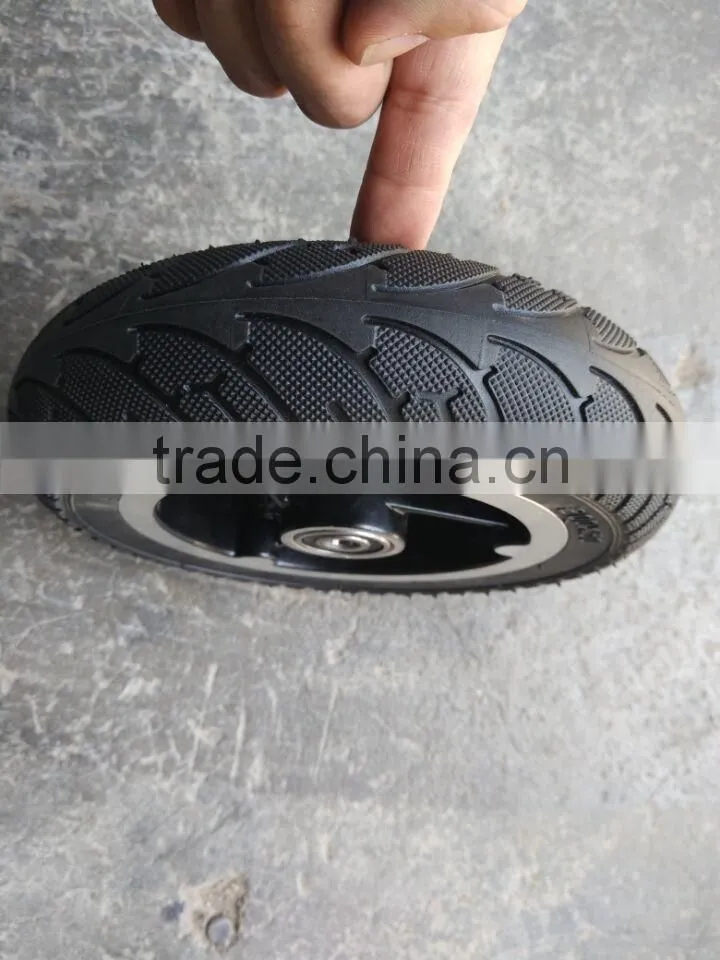 2016 new design electric wheelchair semi-pneumatic wheel 200X50 tire