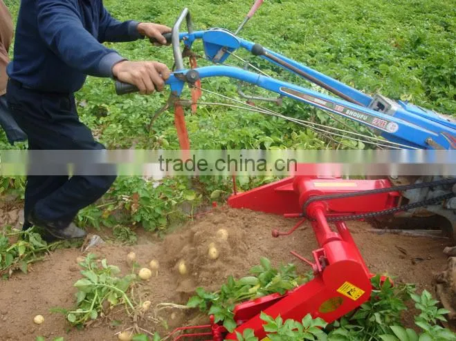 fine quality potato harvester powered by walking tractor