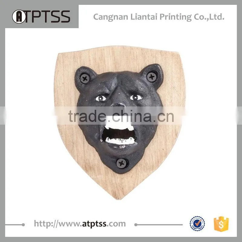 New fashion high quality animal design Magnetic bear bottle beer opener