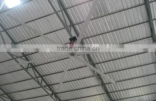 China Energy Saving farm shop Large HVLS Ceiling Fans Price