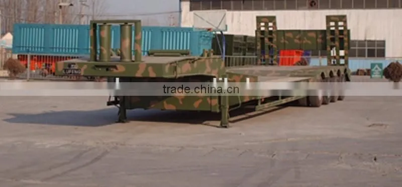 low price new low bed semi-trailer price