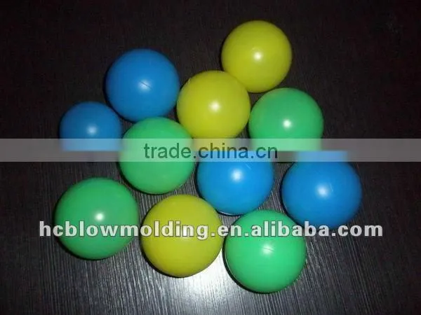 Custom plastic amusement park colorful play balls for children PP 4ml 5ml