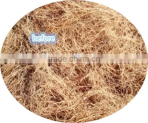 Cut palm EFB Long fibre to short quickly