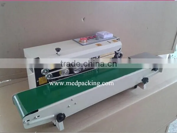 Automatic Horizontal Continuous Plastic Bag Band Sealing Machine FR770