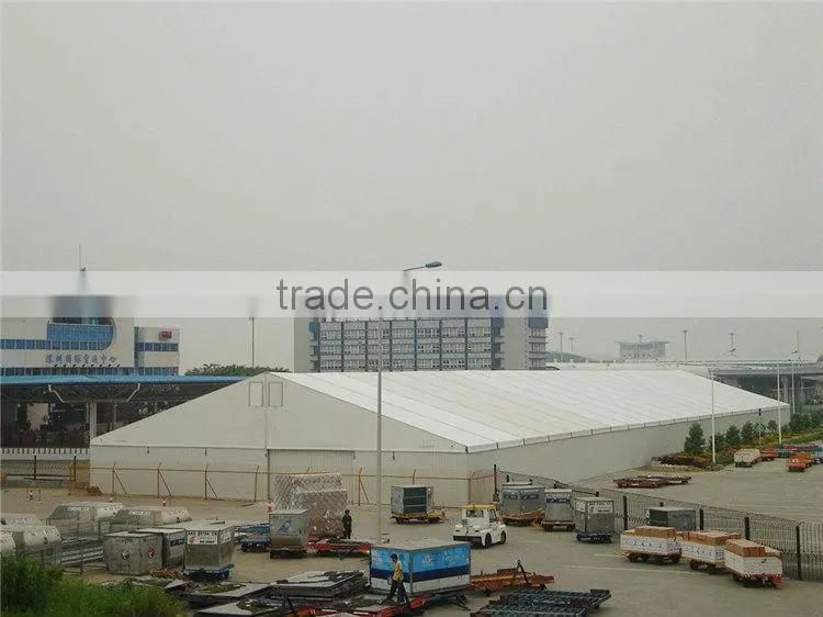 Safe premium large outdoor aluminum storage canopy tent for temporary warehouses