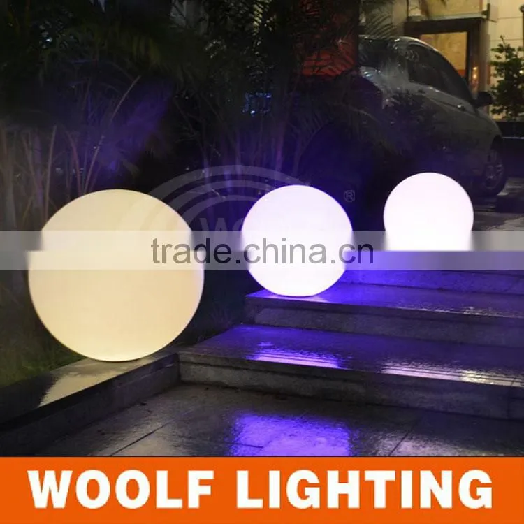 Remote Control Color Party Used Glow LED Sphere Light