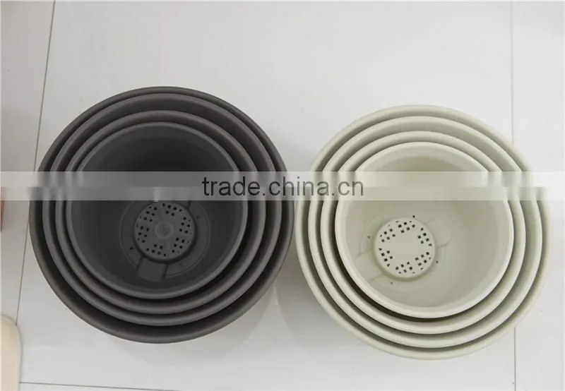 Plastic Round succulent Plant Pot/Cactus Plant Pot Flower Container