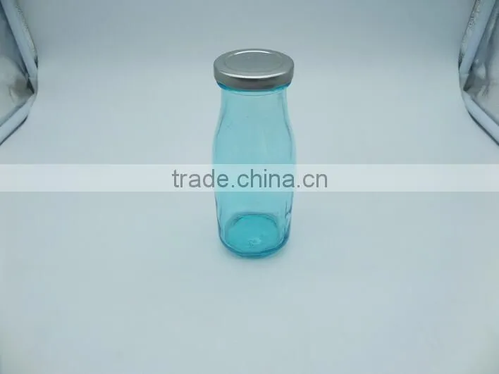 180ml glass bottle soda lime drinking glass bottle white glass bottle