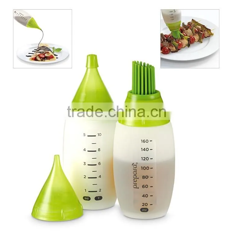 Factory Whloesale Chef Bottle Kit BBQ Brush