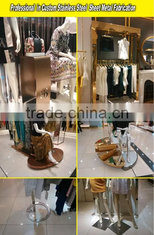 Design and Fabricating Stainless Steel Shoe Display Rack Cabinet