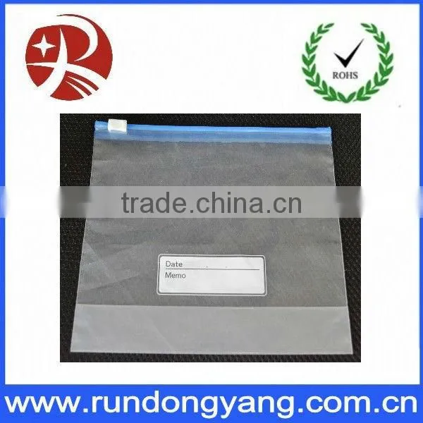 Custom Printed Resealable Zipper Bag