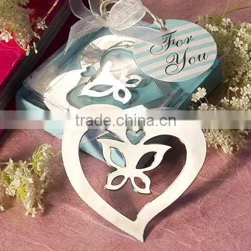 Supply Creative fashion Love Butterfly bookmark