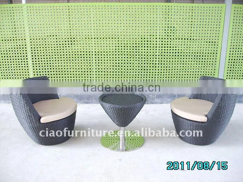 patio stacking coffee set modern coffee UV-proof modern tea sets