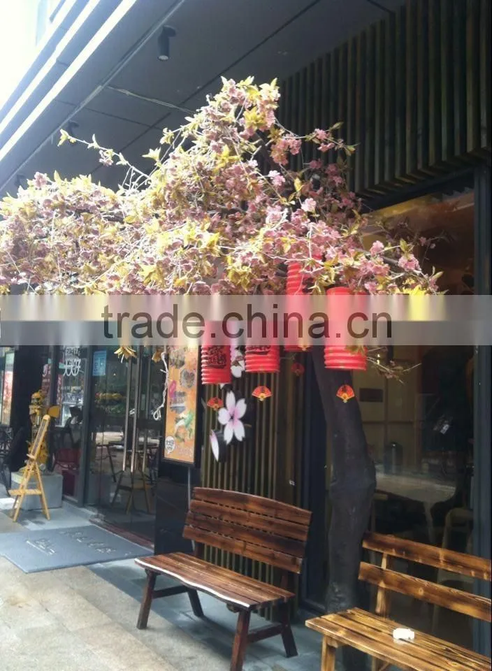KFC MCDonald and Pizza Hut commercial district deco japon Cherry tree YHS09 133