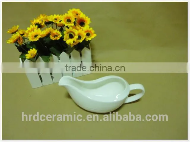 chinese ceramic sauce boat wholesale
