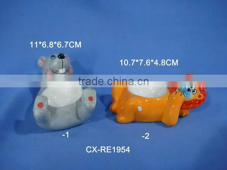ceramic egg cup-Childen's dinnerset dinnerware for kids fancy dinnerset for kids-egg holder-egg stand