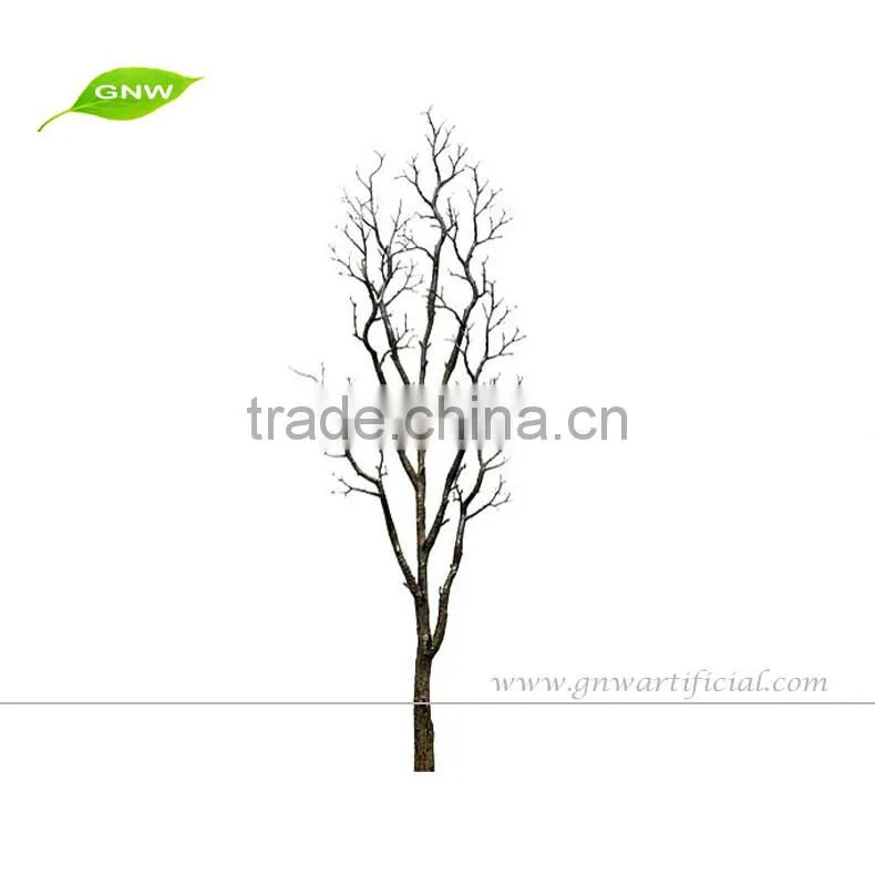 WTR014 GNW decorative artificial plastic tree branches wholesale for hallowmas decoration