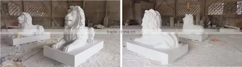 Life size marble nude sculptures