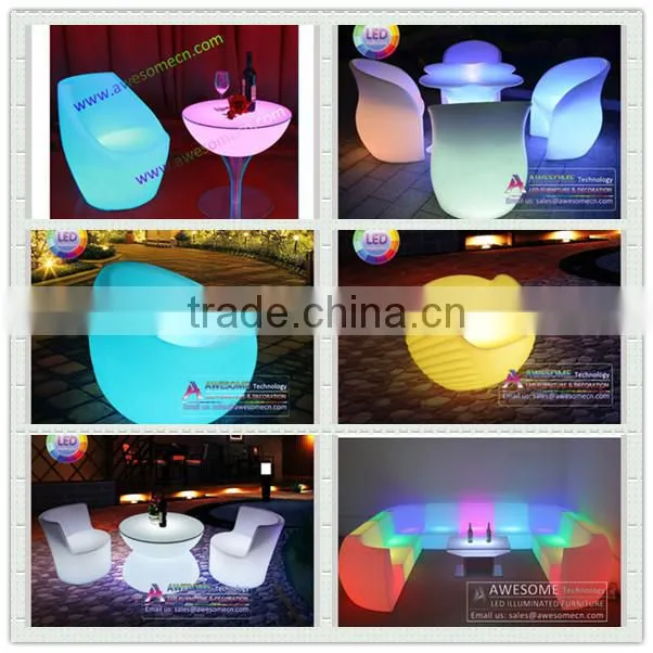 New coming illuminated led furniture / shenzhen led furniture