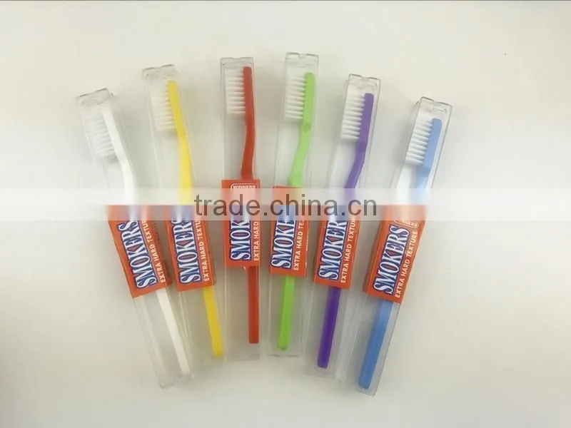 white teeth soft bristle plastic finger toothbrush made in china