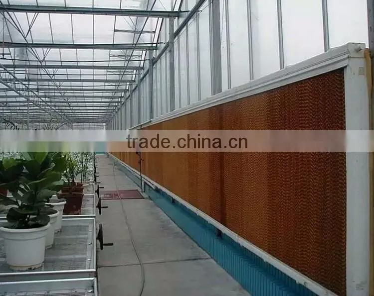 Trade Assurance High quality greenhouse poultry 7090 honey comb evaporative cooling pad