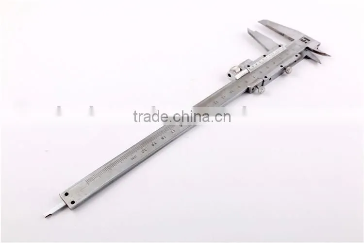 Professional stainless steel vernier caliper for 150mm,200mm and 300mm