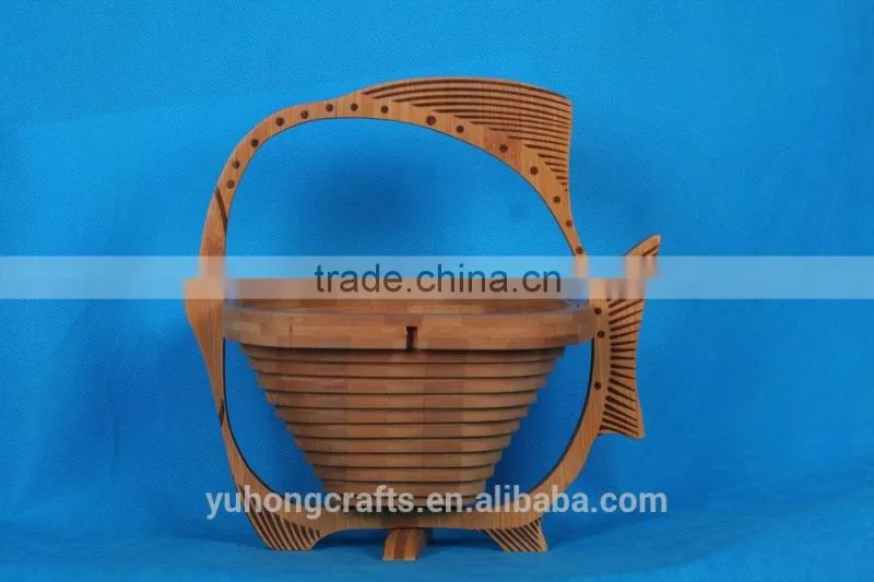 Chinese fruit bamboo basket for sale