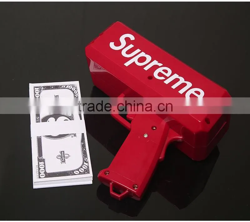 Cash Cannon Supreme Money Gun Toys Can Be Customized
