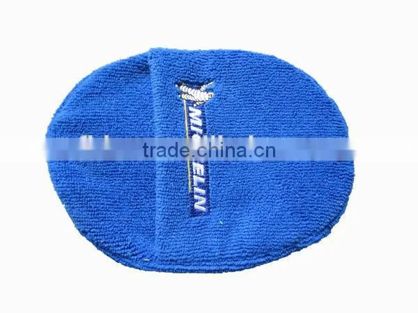 Microfiber application pad car wax sponge for polishing