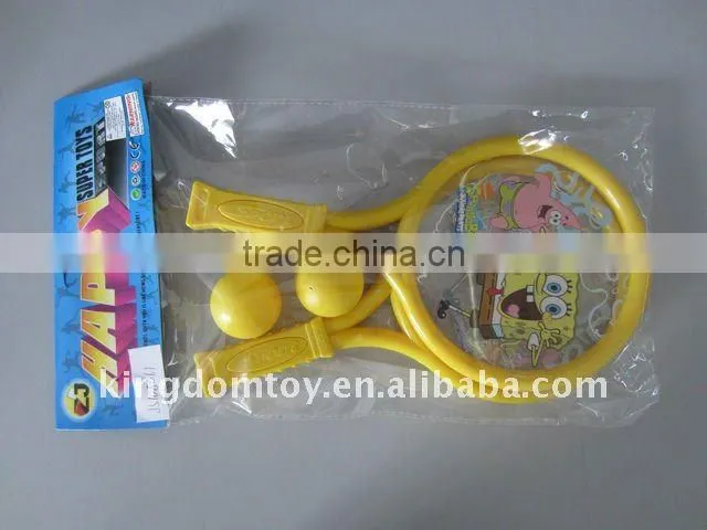 plastic tennis racket toy