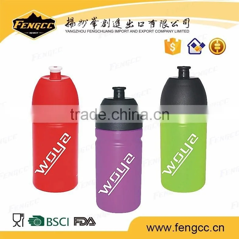 Alibaba trade assurance travelling Squeeze running plastic sports water bottle