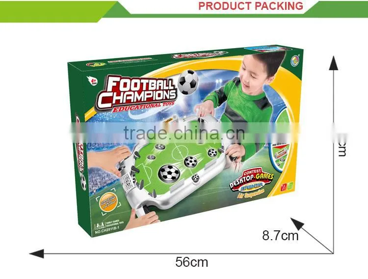 Best selling mini soccer board music hand toy play a football game