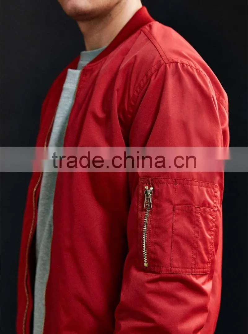 Custom Windproof Nylon Men's Sports Jacket
