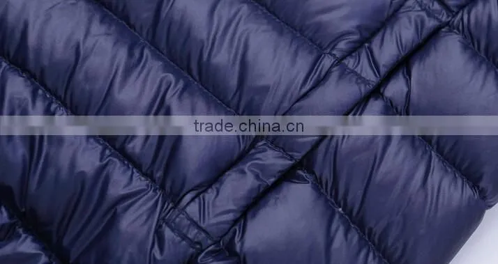 2016 manufacturer plus size Hot sales economic folding ultralight down jacket for man