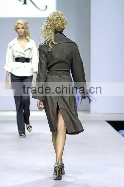 ladies wool fashion coats woollen long coats