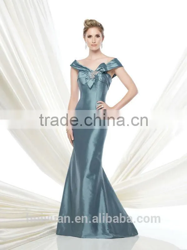 high quality strap satin beaded mother bride sexy wedding night dresses